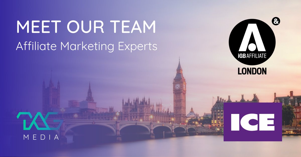 TAGMediaLtd's tweet photo. Meet the incredible TAG Media team at @ICE365Global & LAC next week. ๐ฌ๐ง Weโre available for meetings and to discuss all your affiliate marketing needs. Please book a meeting here to learn more: https://t.co/T82ocqiaSH ๐ฒ #iGaming #TAGMedia #AffiliateMarketing #ICE2024 #LAC2024 https://t.co/5ZnjubBtjC