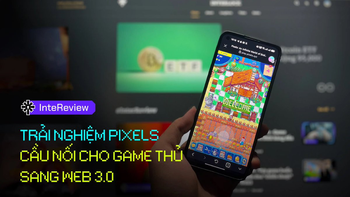 interlock_news's tweet photo. #InteReview: Trải nghiệm Pixels - cầu nối cho game thủ sang Web3

@pixels_online mang lại cho game thủ cảm giác thư giãn, giải trí. Người chơi miễn phí bị hạn chế vài chức năng và tốn thời gian để tìm hiểu hoạt động ở giai đoạn đầu.

Chi tiết bên dưới 👇 https://t.co/hyJIXMpBuH