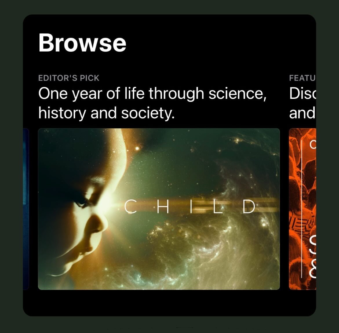 We've just dropped new episodes of Child, the landmark series from us, @BBCSounds, @BBCRadio4 and @IndiaRakusen which follows a child’s development from fertilisation to first birthday. Thanks for featuring the show @ApplePodcasts! podcasts.apple.com/gb/podcast/chi…