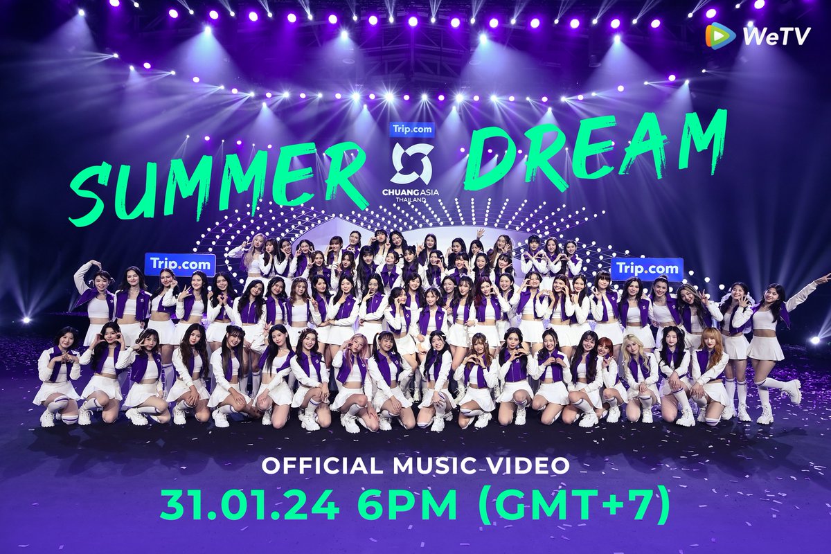 CHUANGASIA's tweet photo. Feel my summer dream 
Be my summer dream
You will always be my summer dream ✨

Official theme song Music Video -- "Summer Dream"
🗓️ 31.01.24 

#CHUANGAsia #CHUANGAsia2024 #CHUANGASIAxRYCE #SummerDream https://t.co/PbwRndBXG4