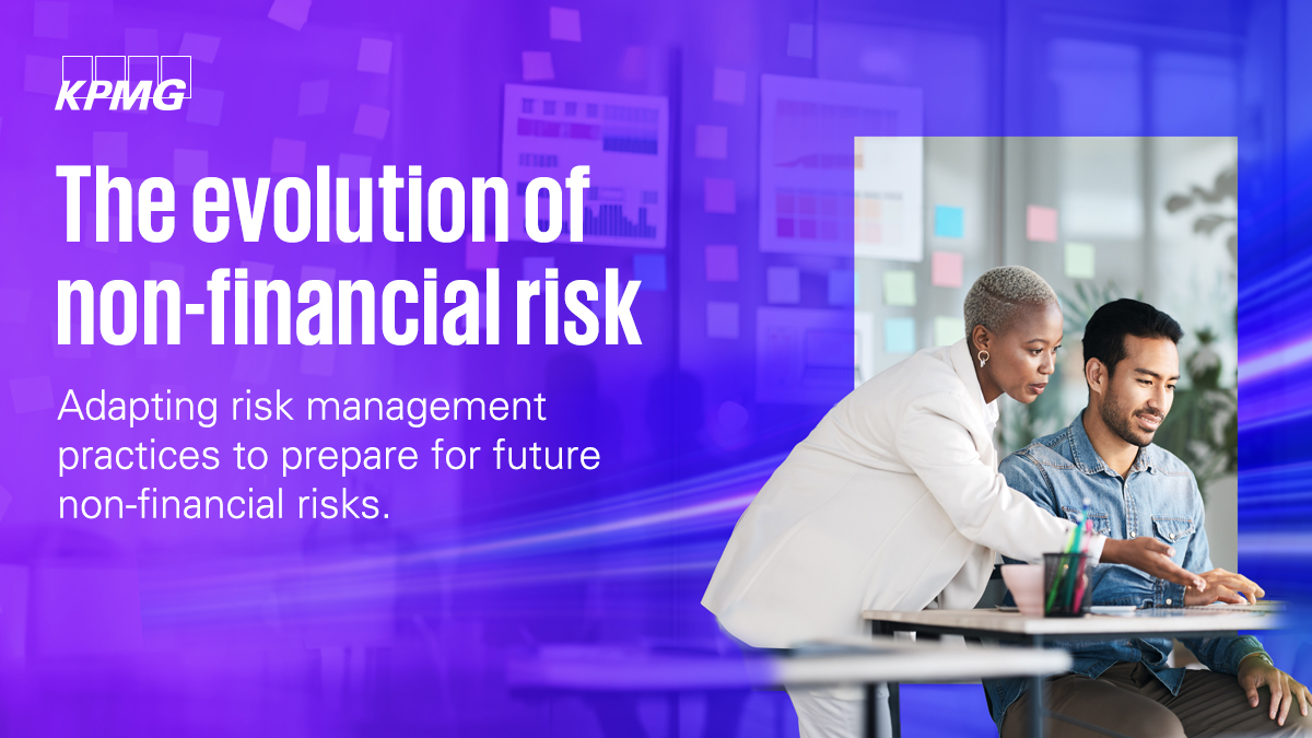 Explore the critical elements for futureproofing in non-financial risk management with KPMG International's latest paper. Read more here: social.kpmg/pvq8i1