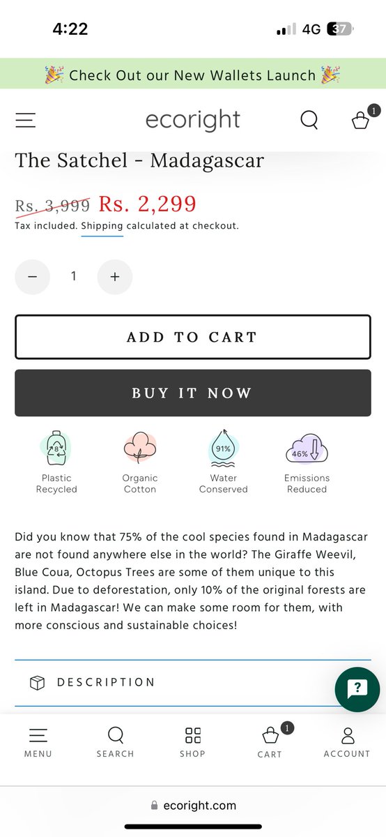 drumamehta's tweet photo. A big shout out to @ecorightbags for their remarkable efforts towards sustainable production. Below are some images that entails information about the product for buyers. The experience will make you feel proud after spending money. Trust me! ❤️❤️❤️ https://t.co/WdD0UzB5r7