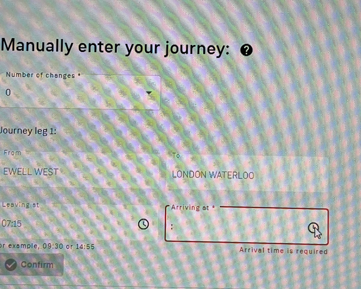 denyermc's tweet photo. @SW_Help there is an error on the delay repay again.  This happened at the last strike too it is impossible to enter the arriving at time. The link doesn’t work and you can’t free type.  I complained last time and got an email 3 weeks later telling me I had to enter a time! https://t.co/2N5lyMB4lt