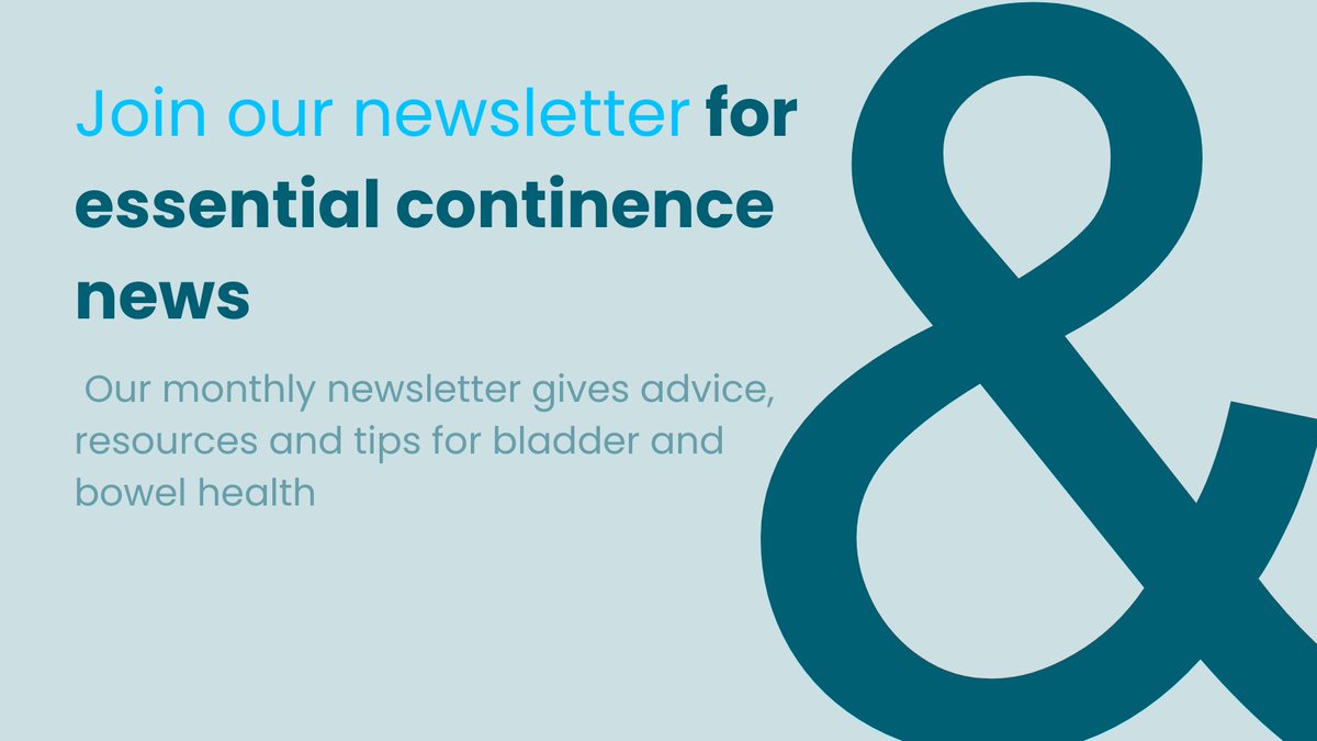 Join our newsletter today, and get essential bladder and bowel updates straight to your inbox. bbuk.org.uk/newsletter/ #BladderHealth #Incontinence #Urology