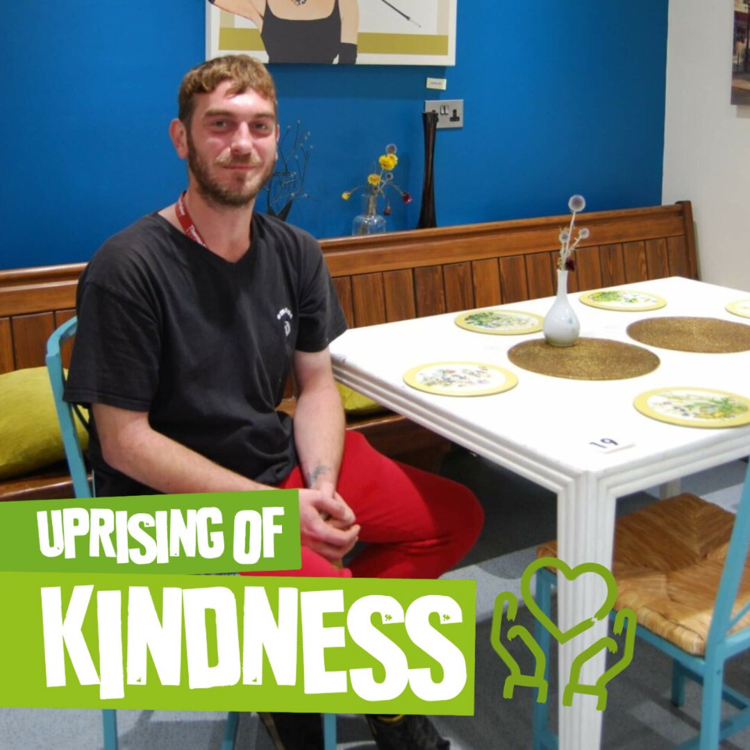 'One of the members of staff was helping me, she was bringing me hot meal every evening and that really got me through' When Charlie became homeless he was shown kindness by a hotel worker offering him food💚 How can you #BeMoreKind? Get involved here: bit.ly/BeMoreKind