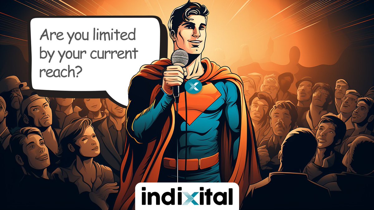 indixital's tweet photo. Is your ad reach feeling a bit... cramped? 📏
You're not alone, many in the ad world face similar constraints. Let's talk about breaking these boundaries.
#marketing #performancemarketing #reach #digitalmarketing #innovation #accountreach #fullpotential #limitedreach https://t.co/ustf3KVsZh