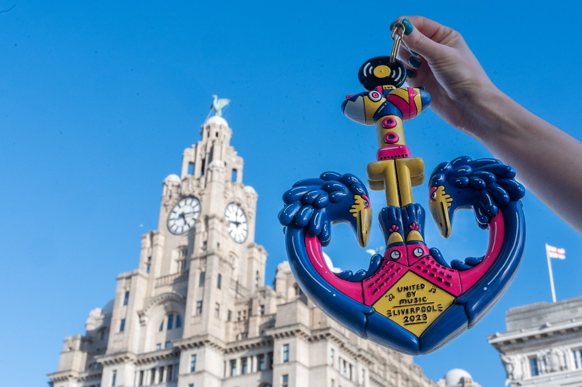 First look at Liverpool's Eurovision keys🔑