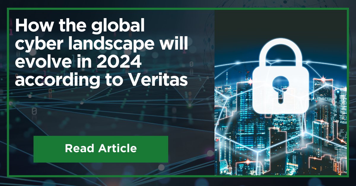 Gain valuable perspectives on the evolving global cyber landscape in 2024 as Dr. Joye Purser CISSP PhD, Field Chief Information Security Officer at <a href="/VeritasTechLLC/">Veritas Technologies</a>, shares insights in this article.

Access full article below:
intelligentcio.com/africa/2024/01…