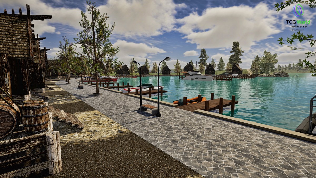 PlayTCGWorld's tweet photo. 🌊🎣 Brace yourselves for the ultimate fishing thrill! 🚤✨ Get hyped for Area 1 of our Fishing Lake in the main world! 🌍

There will be a limited number of Boat Docks available with your own private Jetty! 👀 Are you ready to tie up your boat here, or head out fishing? 🐠 https://t.co/86j1qdTCE1