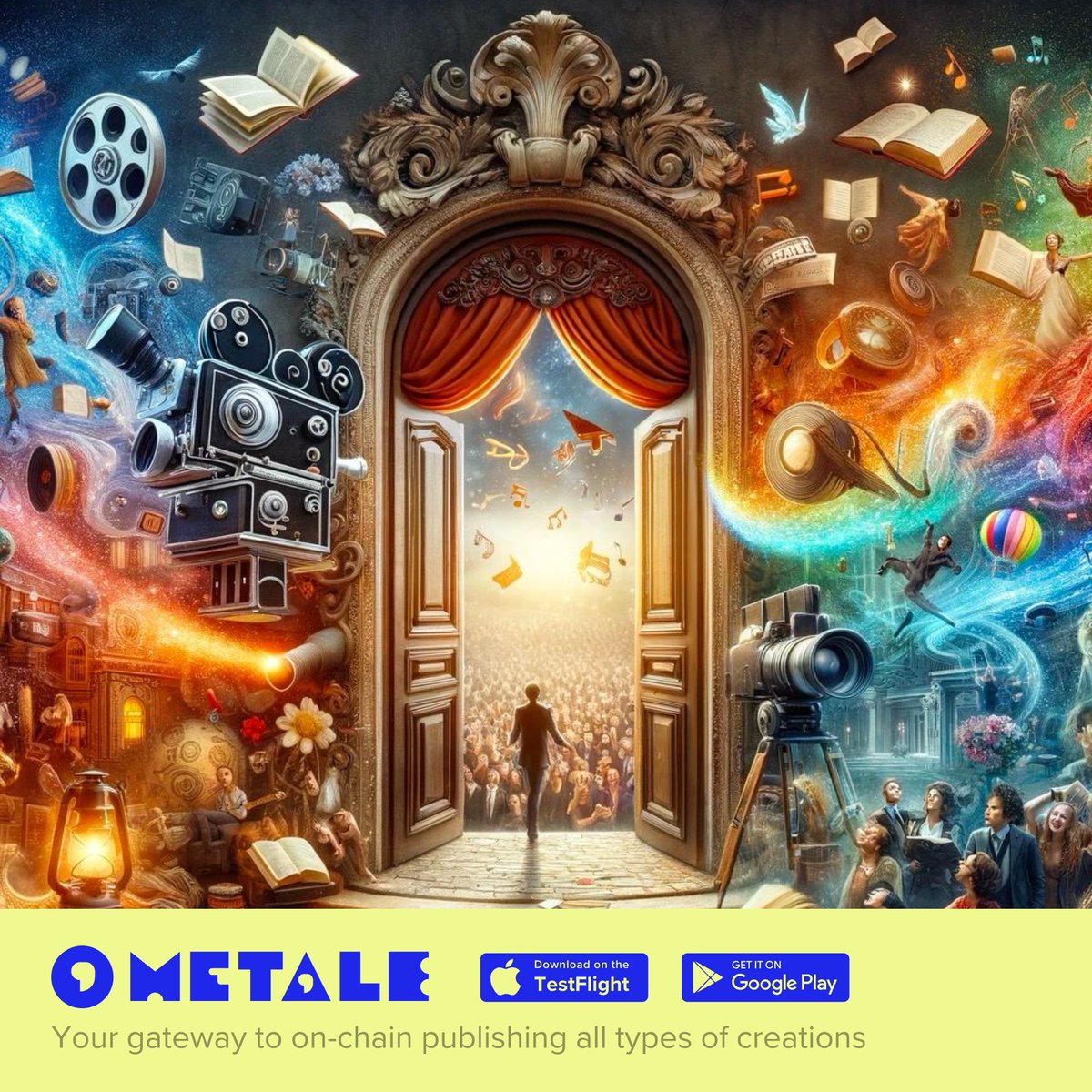 TaleX_chain's tweet photo. Unlock a realm of endless possibilities with #MetaleProtocol! πβ¨
Step into a world where every creation is a legacy and your imagination leads the way.
Let's create, share, and celebrate tales like never before! π«
#NextGenPublication https://t.co/R7UYpGN6iI