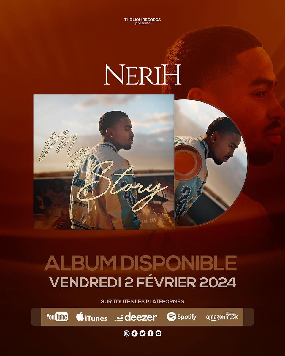 lgc_lachaine's tweet photo. 🚨 L'artiste NERIH, la révélation de l'année aux Shine Gospel Awards, sortira son nouvel album #MyStory ce vendredi 2 février ! 🎶🔥
@TheLionRecords_
#LaGrandeCauserie #LGC #Nerih 🎵🚨 https://t.co/O6QXZdsdPk