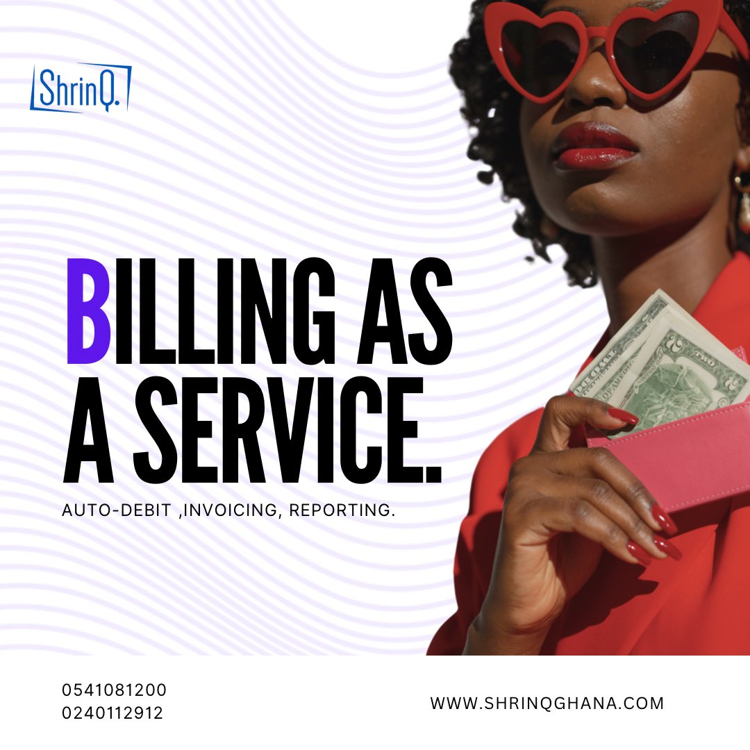 shrinqghana's tweet image. Streamline your payments, save time, and take control with our automated billing platform today! #AutomatedBilling #EfficiencyAtItsBest #SimplifiedPayments