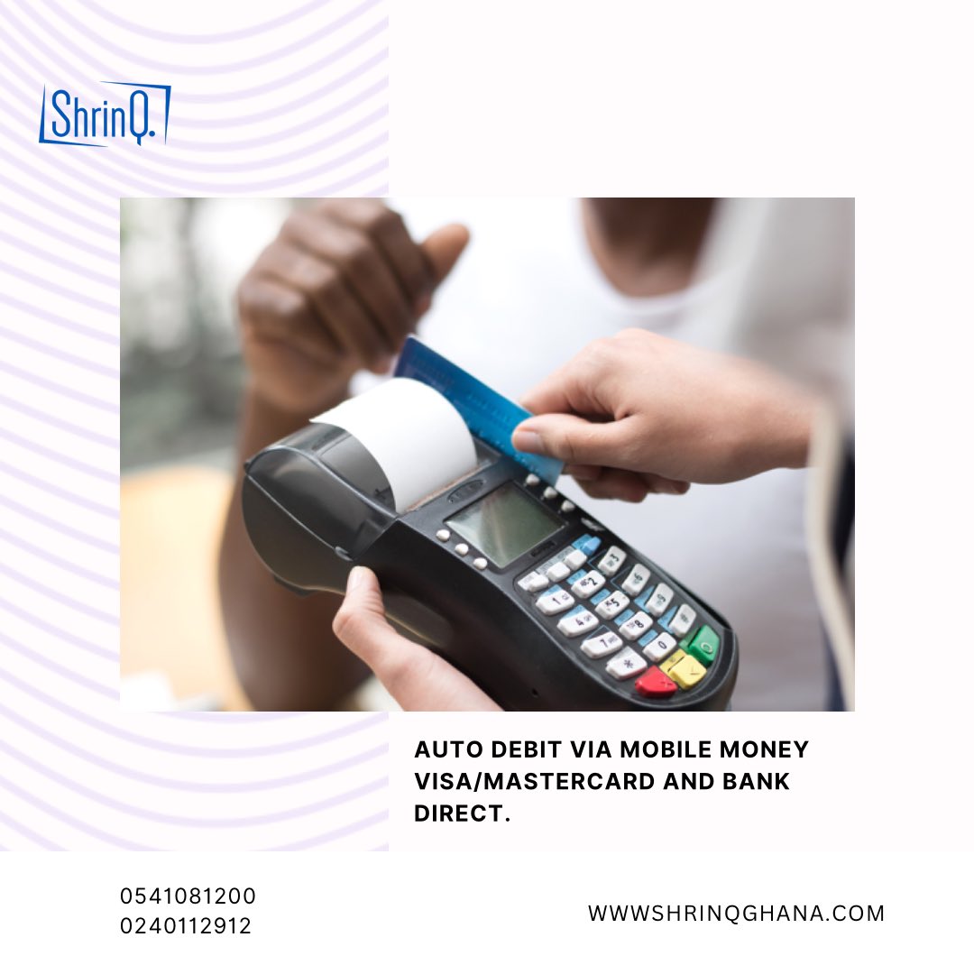 shrinqghana's tweet image. Streamline your payments, save time, and take control with our automated billing platform today! #AutomatedBilling #EfficiencyAtItsBest #SimplifiedPayments