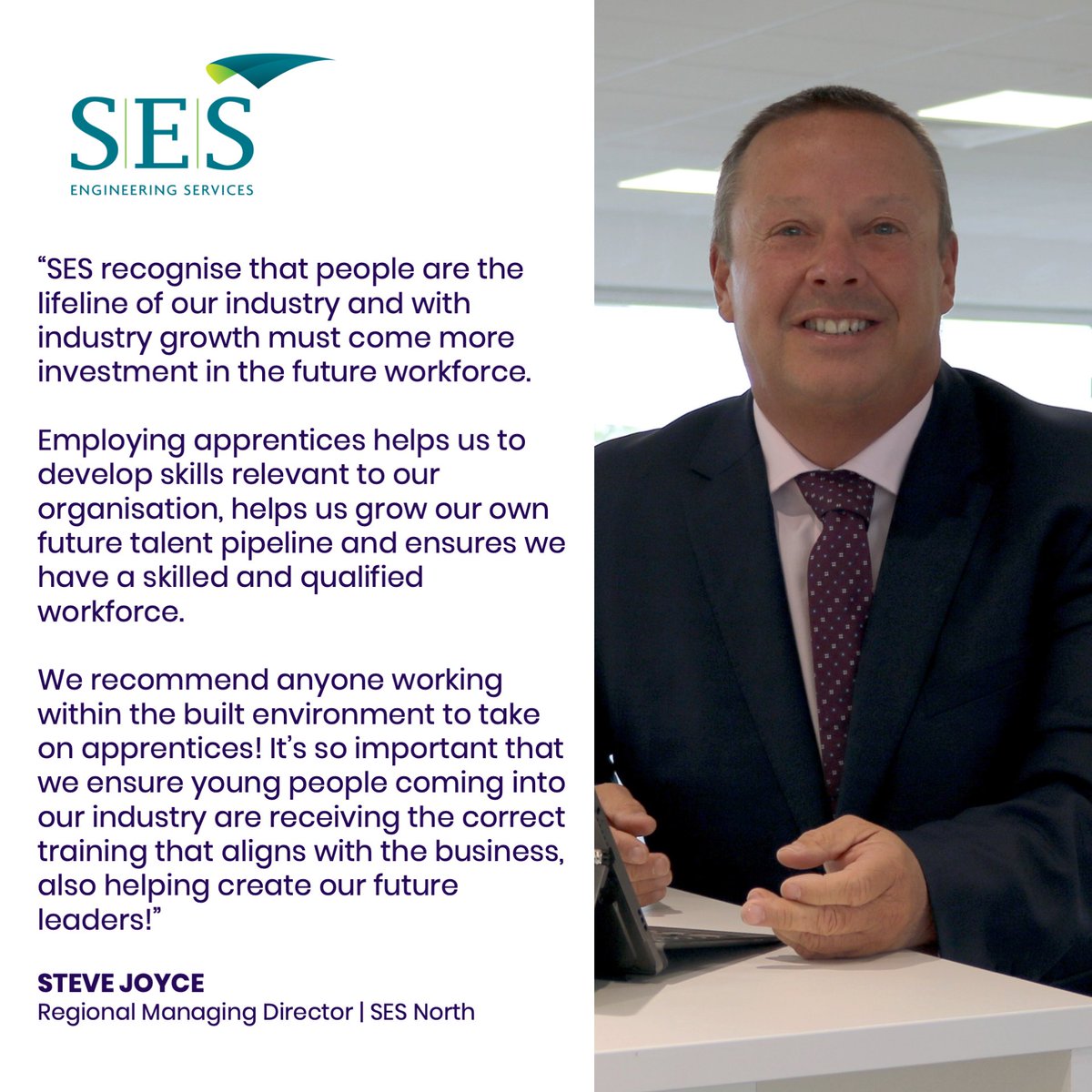 👩‍🎓 SUCCESS STORIES 👷

🌟@engineering_SES have taken our Future Skills Pledge again ahead of National Apprenticeship Week!

👷👷‍♂️👷‍♀️ They currently have 98 apprentices from level 3 to 7

📝 Join them and Take The Pledge 👉 eu1.hubs.ly/H07cqW90

#SkillsForLife #BESA #NAW2024
