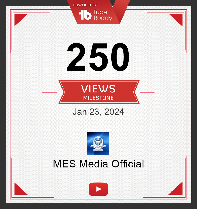 mesmediahouse's tweet photo. 250 Views Completed:
Subscribe: https://t.co/cMMHYQNIsZ
.
.
.
.
.
.
#mesmediahouse #mesmediaofficial #mariumeducationsystem https://t.co/7V9WVnUo5b