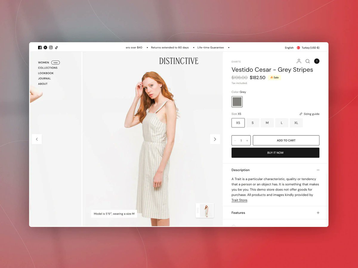 Full-screen #PDP layouts on #Shopify have never been easier. Check out Distinctive on <a href="/Shopify/">Shopify</a> Theme store: themes.shopify.com/themes/distinc…