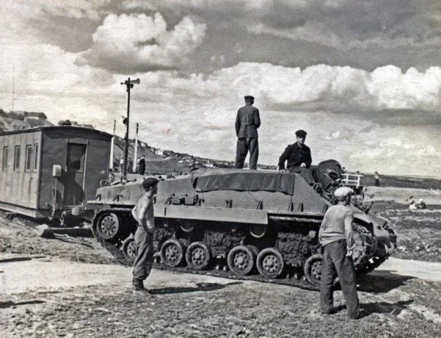 HistoricalFlow's tweet photo. The Role of the American Sherman Tank in the USSR's National Economy, 1949. https://t.co/sNnpoF1BdL