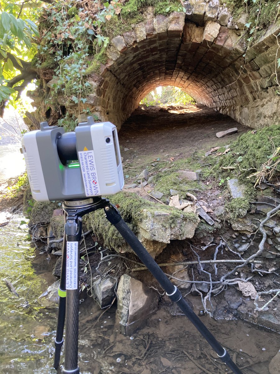 _Lewis_Brown's tweet photo. Culvert scanning in the #Devon sunshine. https://t.co/anusIlYMXU