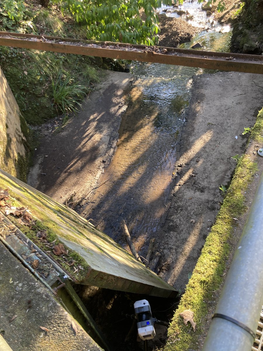 _Lewis_Brown's tweet photo. Culvert scanning in the #Devon sunshine. https://t.co/anusIlYMXU