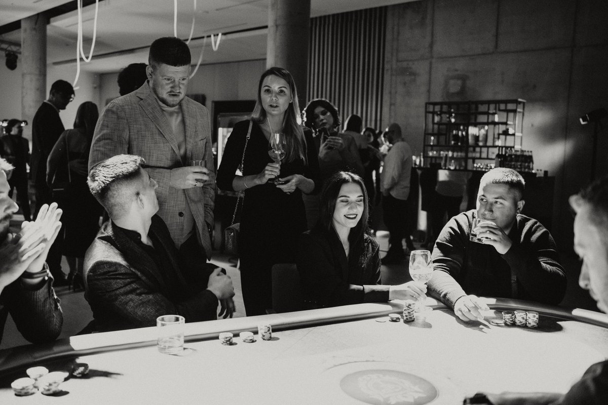 vegangster_team's tweet photo. 🎉 We partied like Vegangsters at our New Year's corporate party!🕺

💃 Casino tables, high stakes, and a few lost bets (and pants)! But hey, what happens in 2023, stays in 2023, right? 😜

#Vegangster #iGaming #NewYear #Teambuilding #Sportsbook #GameAggregator #CasinoPlatform https://t.co/OF5LVD5uYT