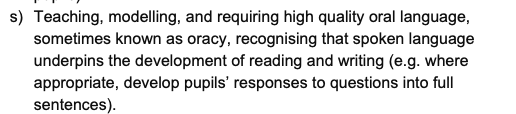 so the new framework for teacher education/early career teachers was published today and includes references to 'high quality oral language'. a sure implication of this is that marginalised kids have their 'poor quality' speech framed as deficient and marked out for correction.