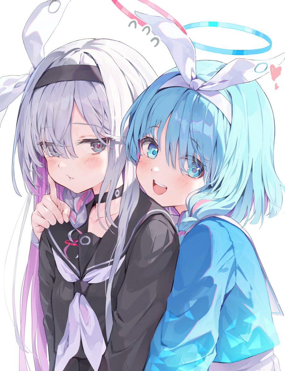 アロナ「#ブルアカ  プラナ&amp;アロナ 」|후와리ふわりのイラスト