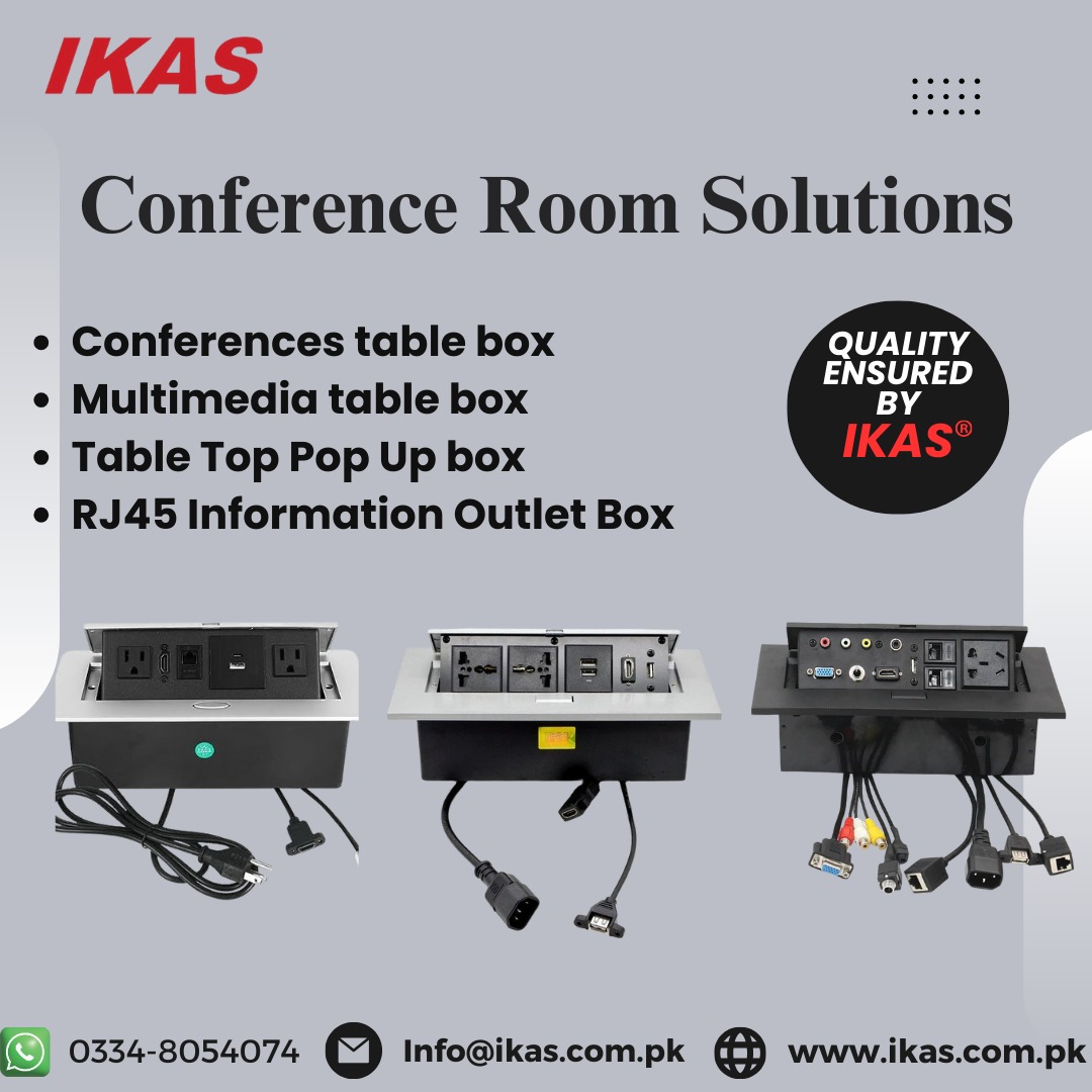 IkasElectric's tweet photo. Multi Media table Boxes are Available at IKAS.    Visit all IKAS outlets For the best discounts and offers
for further inquiries contact us through call 051-2350650-51/051-2289319 or message 0334-8054074/0332-8054074 https://t.co/D7pamIwyBJ
