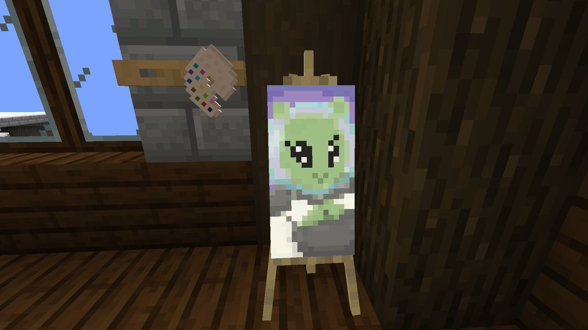 Making art in Minecraft instead of actually making art for here should be a bannable offense