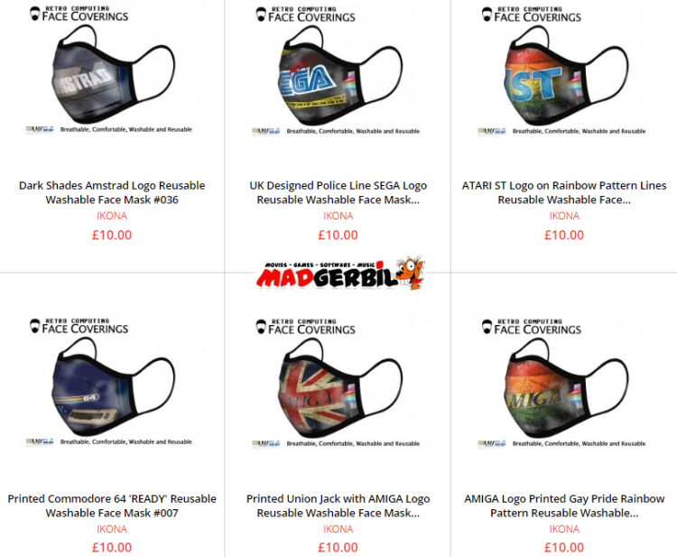 MadGerbil365's tweet image. #RetroGaming themed Cotton (double layered) #FaceMasks Ideal for barrier protection &amp;amp; #SocialDistancing 48 designs £10 madgerbil.com/-/products/sea… #CommodoreAmiga #Retrogamer #AmigaReposts #Atari #ZXReposts #ZXSpectrum #Amstrad #MSX #BBCMicro #Intellivision #NeoGeo #Dreamcast