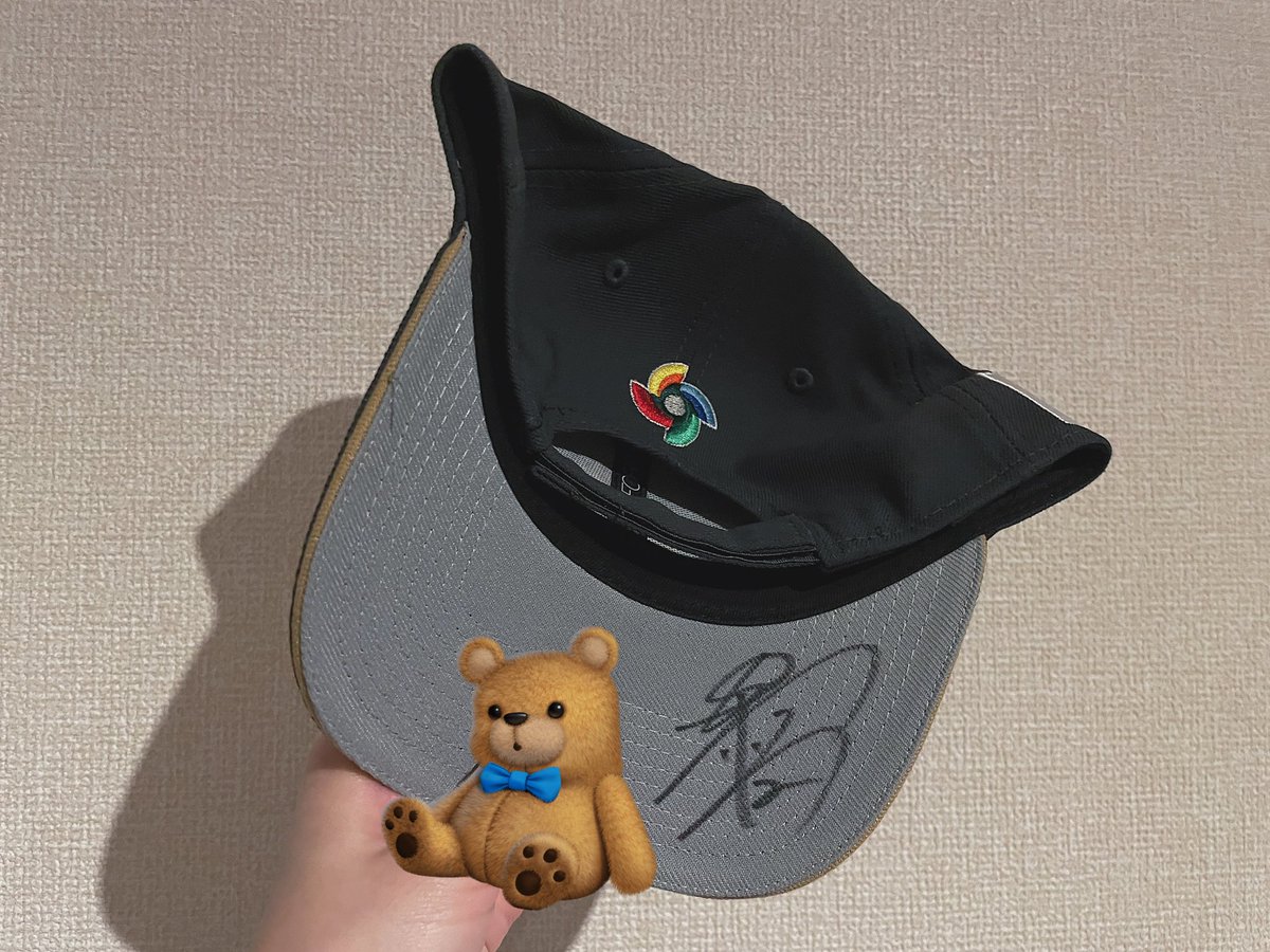 makicute02's tweet photo. なんと牧秀悟様のサイン入り侍ジャパンキャップ当たりました😭😭😭😭😭😭😭
@TBS_TV_S1 さんありがとうございます😭😭😭😭😭😭😭😭
一生分の運を使い果たしたので一生大切にします😇😇😇😇😇😇😇😇😇 https://t.co/U97nFlCavw