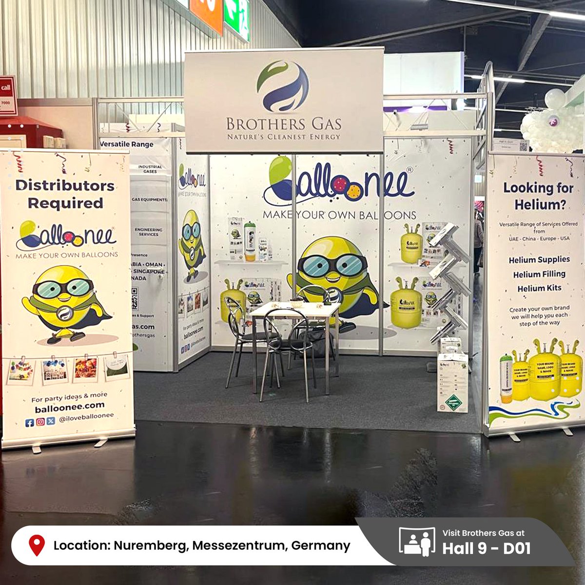 BrothersGas's tweet photo. 🎉 We're LIVE at the Nuremberg International Toy Fair - Spielwarenmesse® 2024! 🚀 Join us at Hall 09, Stand D-01 for an immersive experience filled with excitement and innovation! ✨

📍 Nuremberg, Messezentrum
📍 Hall No: 09 | Stand No: D-01

#Spielwarenmesse2024 #Day1Live #UAE https://t.co/JGIKce1UVm
