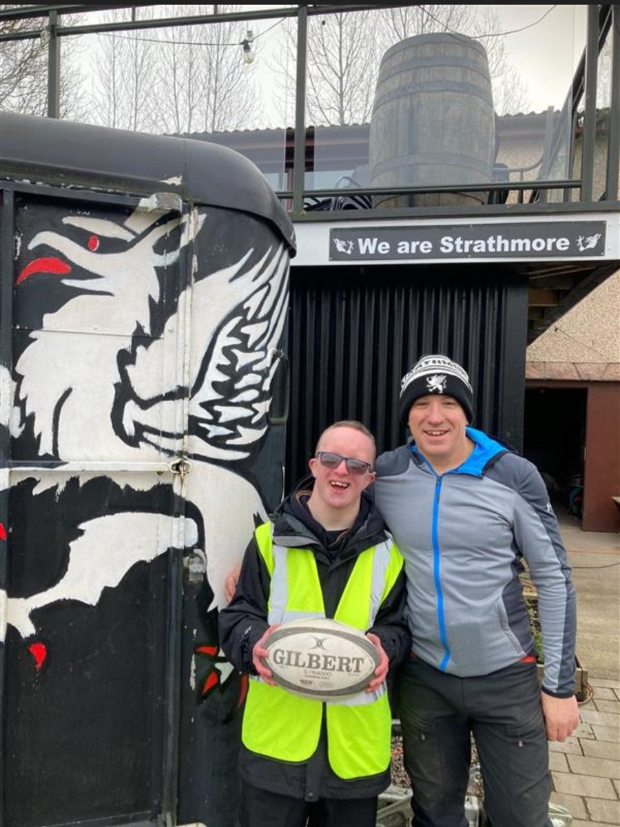 Excited to tell Gus! 
Student volunteer Cameron will be representing Scotland at the World Down Syndrome Congress in Brisbane! 🥳
<a href="/Strathmore_RFC/">Strathmore_RFC</a> <a href="/StrathCommTrust/">Strathmore Community Rugby Trust</a>