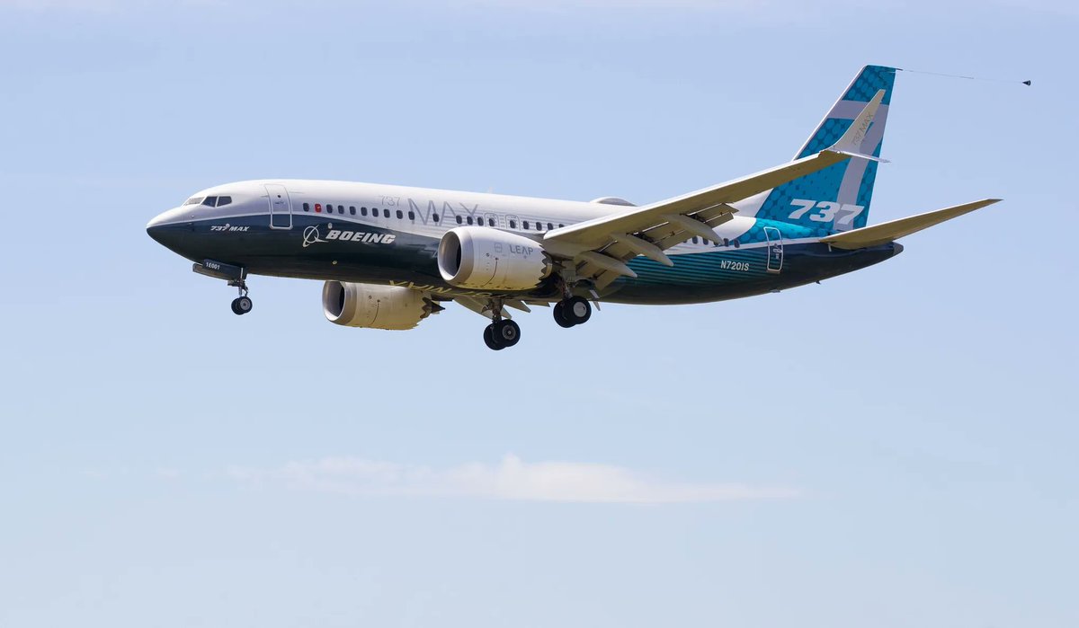 Gate7aviation's tweet image. Boeing a retiré sa demande d'une exemption temporaire de certaines règles de certification pour son 737 Max 7 auprès de la Federal Aviation Administration  apportant ainsi plus d'incertitude sur le calendrier de certification de ce type.#Boeing #737MAX7