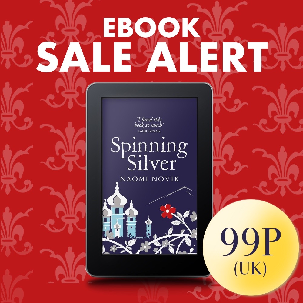 My lucky UK readers have **one** more day! ❄SPINNING SILVER 🏰🧝ebook is 99p on Amazon UK through 31 January, so if you ever wanted to add to your e-reader, or to gift one to a friend (or foe) - this is your chance. ☃ 👉 To add to your library, visit lnk.bio/naominovik