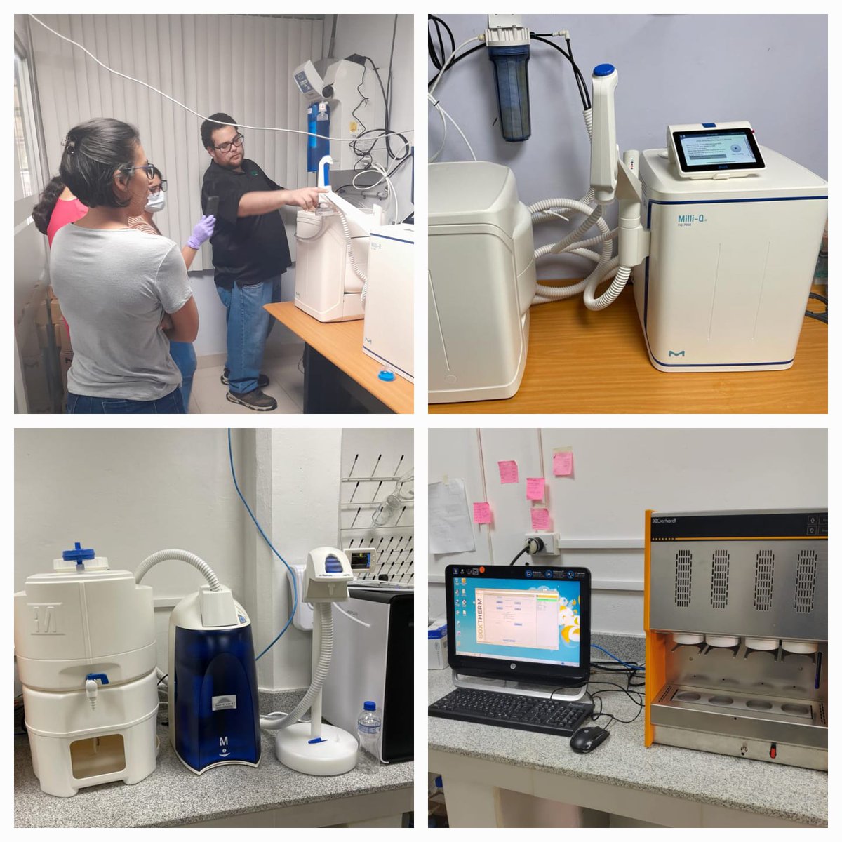 Entregamos al Centro Regional Universitario de Veraguas de la UP:
- Un kit conversión de colector de válvulas
- Un Compresor de aire
- Un Sistema de purificación de agua ultrapura
- Un Sistema de purificación de agua ultrapura tipo 1 3
- Reactivos y utilería de laboratorio.