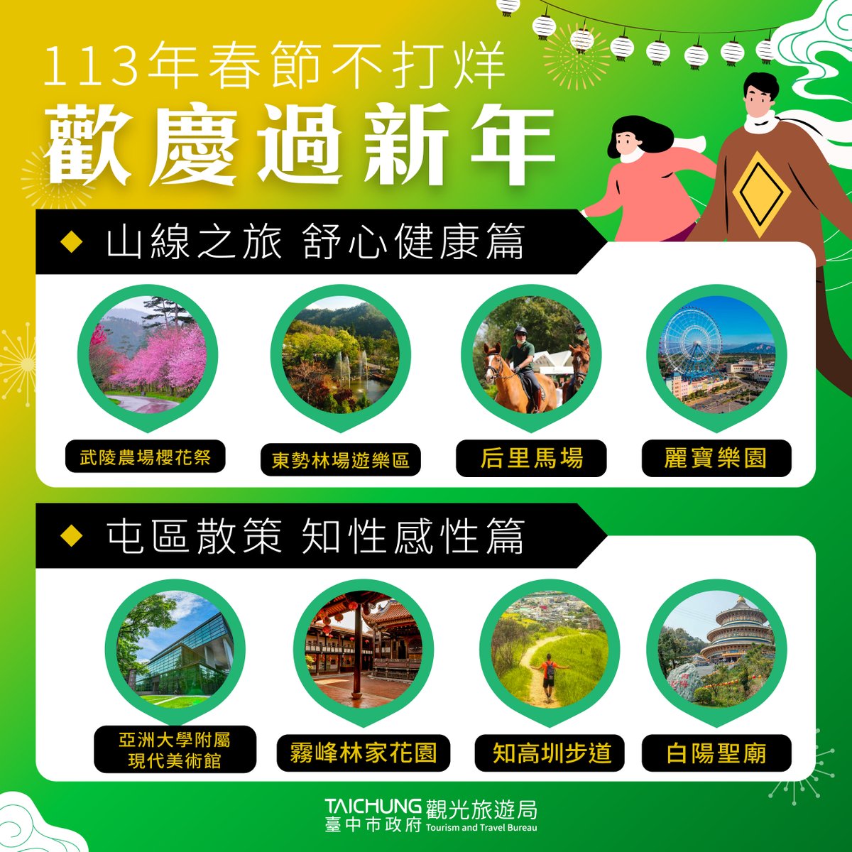 taichungtravels's tweet photo. Take a two-day trip to spring outdoor attractions and enjoy the relaxing atmosphere in Taichung.
1泊2日春の屋外スポットツアーで、台中のリラックスした雰囲気をお楽しみください
#bepergian #dulịch #การท่องเที่ยว #melancong #여행하다 https://t.co/sT1V7gZLmo