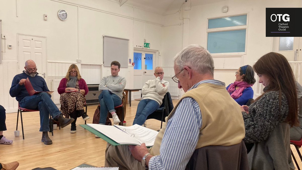 After a fantastic readthrough on Sunday, rehearsals are now underway for The Importance of Being Earnest! See our take on Oscar Wilde's classic comedy at @OxfordPlayhouse 16-20 April, tickets here: oxfordplayhouse.com/events/the-imp…