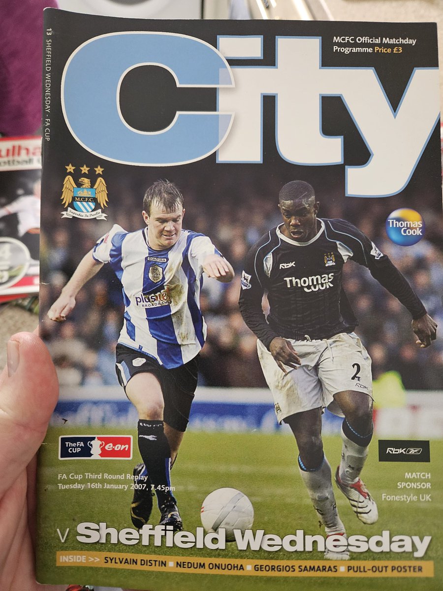 MitchellPD's tweet photo. @MicahRichards Going through  old @swfc programmes and games I went to.... https://t.co/URkq37ktel