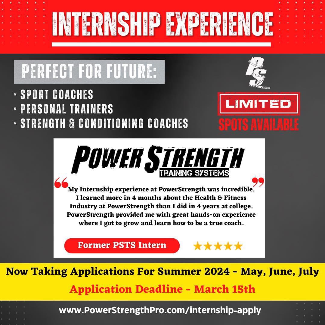 Strength And Conditioning Internships Summer 2024 Summer Mame Stacee