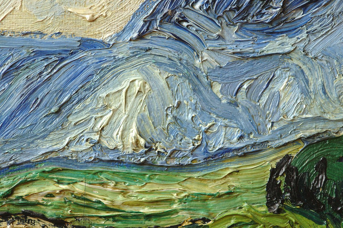 allontanarsio's tweet photo. Vincent van Gogh's details and brush strokes https://t.co/iMCidlP9YD
