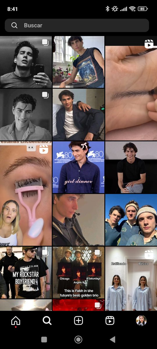 Instagram no me ayuda a evitar mi futura obsesión con Enzo Vogrinic :)