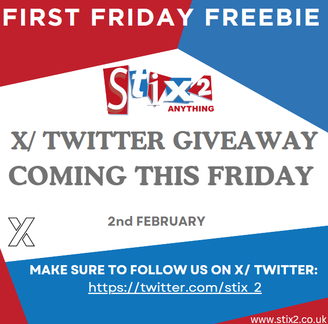 stix_2's tweet photo. It’s almost the first Friday of the month and that can only mean one thing!
#FirstFridayFreebie is COMING THIS FRIDAY OVER ON TWITTER/ X!
Keep a close eye on our feed for details!
#craftgiveaway #stix2anything #craftcompetition https://t.co/DobgadGMwB