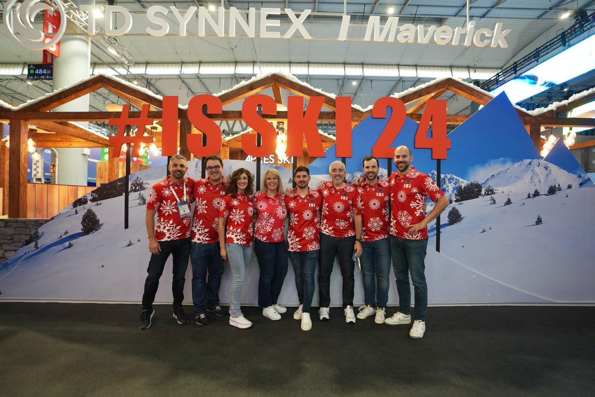 ¡Hoy abrimos las puertas de nuestro IS SKI stand en ISE 2024! 

TD SYNNEX Maverick te espera en el stand 3Q500 en la feria ISE 2024 de Barcelona, el evento AV más importante en Europa. 

Entre otros ven a encontrar parte del equipo Maverick en Iberia😊

#TDSYNNEXSpain #ISE2024
