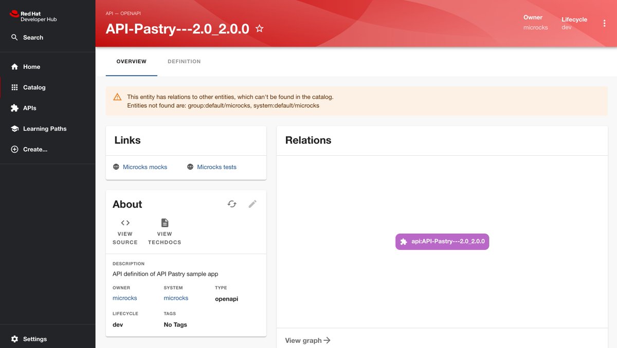 Microcks tweet media