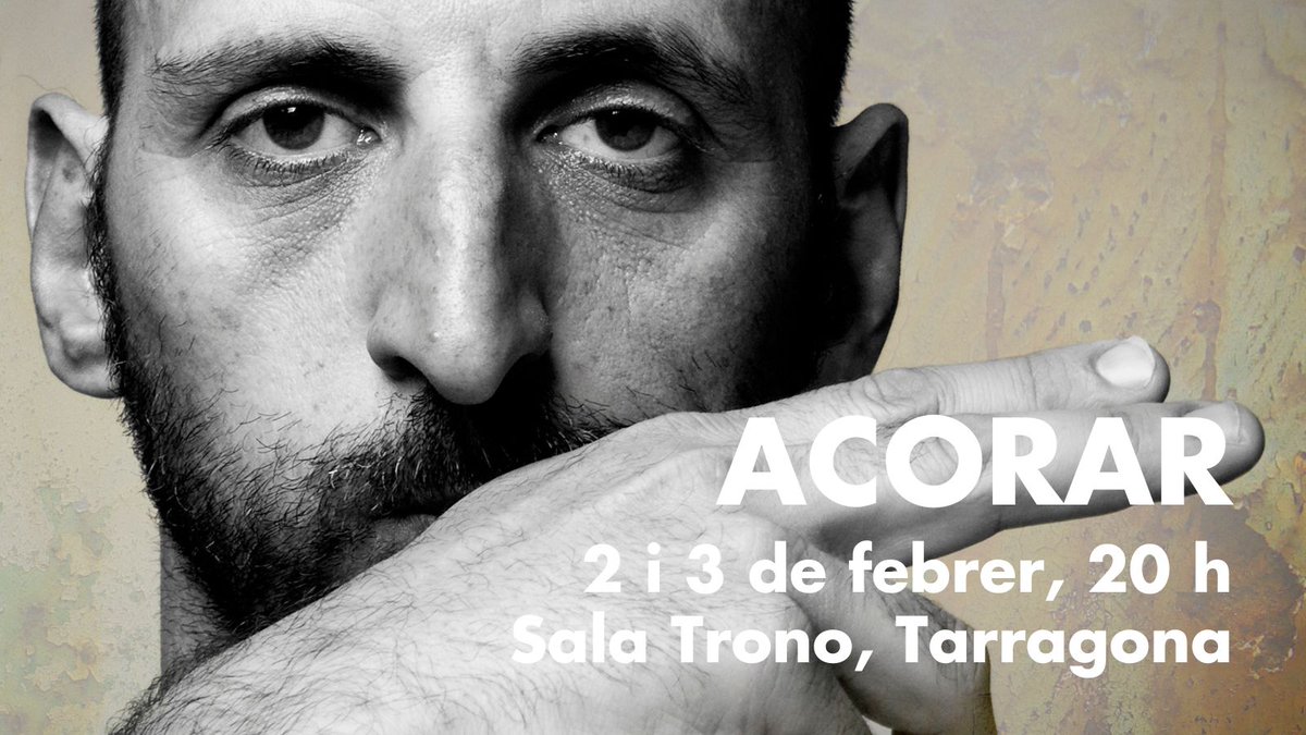 ProdDeFerro's tweet photo. Aquest cap de setmana, #Acorar torna a la #SalaTrono!
Felicitat màxima de tornar a #Tarragona.
🎟️Entrades a https://t.co/rRolYkwm4A https://t.co/bjECxyOnbf