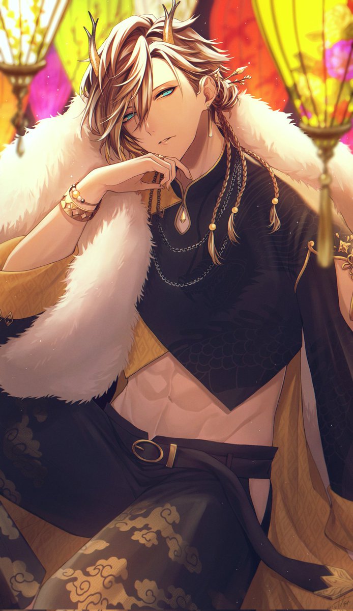 ⚠捏造衣装注意⚠

めちゃめちゃ遅くなってしまいましたが描き初めです🐉

(※タップ推奨)