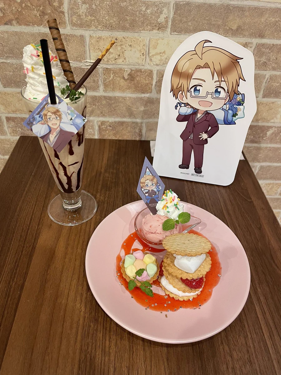 ヘタリアWorld☆Stars*AMOカフェセット アニメ「ヘタリア World☆Stars」公式 on X: 