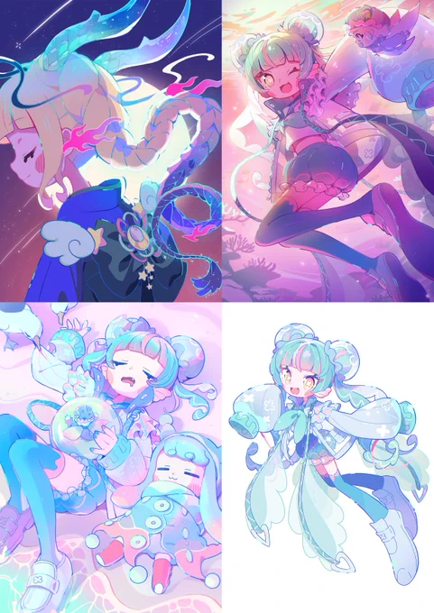 #今月描いたイラストを晒そう 