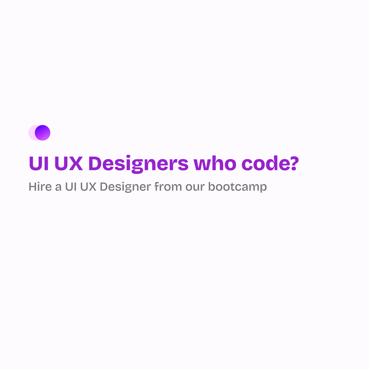 If you are seeing this post Kindly Retweet it. Retweet it for organizations who are engineering-led and will love to hire UI UX Designers that can code Retweet it for organizations who love to design & build in the same pipeline