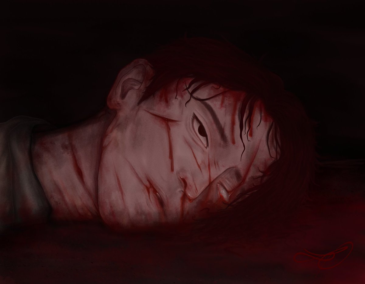 LeoninoPNG's tweet photo. 'ᵗⁱˡ ⁿᵒᵗʰⁱⁿᵍ ᵇᵘᵗ ᵐʸ ʰᵉᵃʳᵗ ʳᵉᵐᵃⁱⁿˢ
TW// blood and violence
#PersonaArt #PersonaLore #OcArt #originalcharacter https://t.co/3VDkzWJGKl